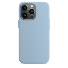 iPhone 13 Pro Silicone Case with MagSafe - Blue Fog