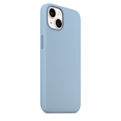 iPhone 13 Silicone Case with MagSafe - Blue Fog