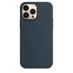 iPhone 13 Pro Max Silicone Case with MagSafe - Abyss Blue