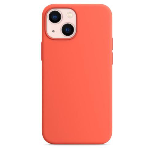 iPhone 13 mini Silicone Case with MagSafe - Pink Pomelo