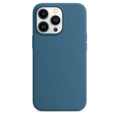 iPhone 13 Pro Silicone Case with MagSafe - Blue Jay