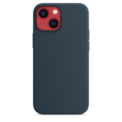 iPhone 13 mini Silicone Case with MagSafe - Abyss Blue