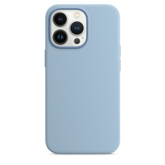 iPhone 13 Pro Silicone Case with MagSafe - Blue Fog