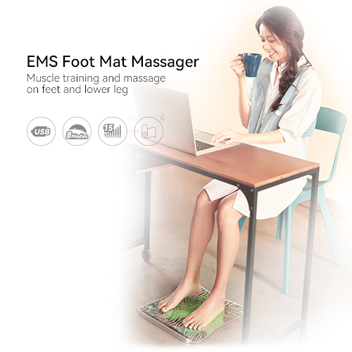 Blood Circulation foot mat for muscle contraction and relax
