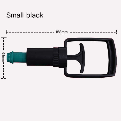 Manual suction gun for vacuum tank