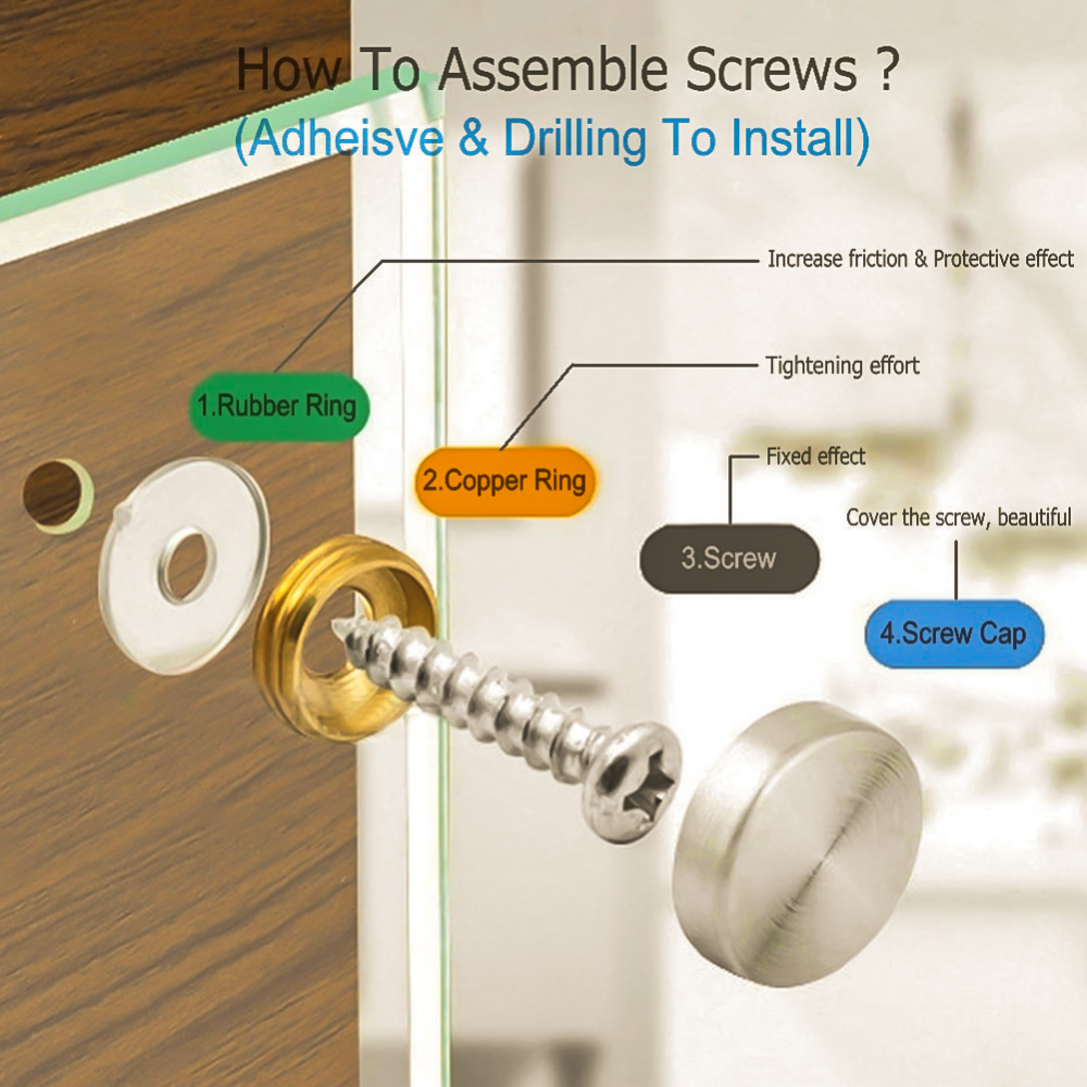 Adhesive Kitchen Paper Towels Holder Under Cabinet Brushed 2MM SUS304 Stainless Steel