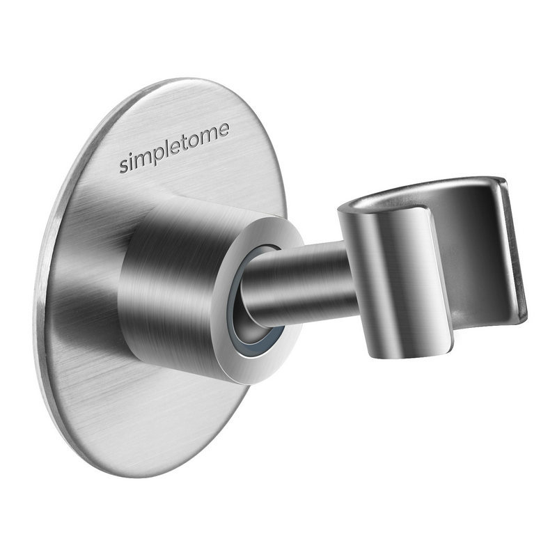 45° Adhesive Shower Head Holder Wall Mount Bracket