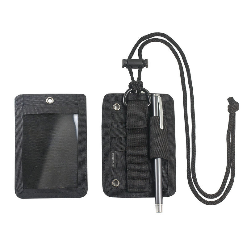 RFID Blocking ID Card Holder With Lanyard