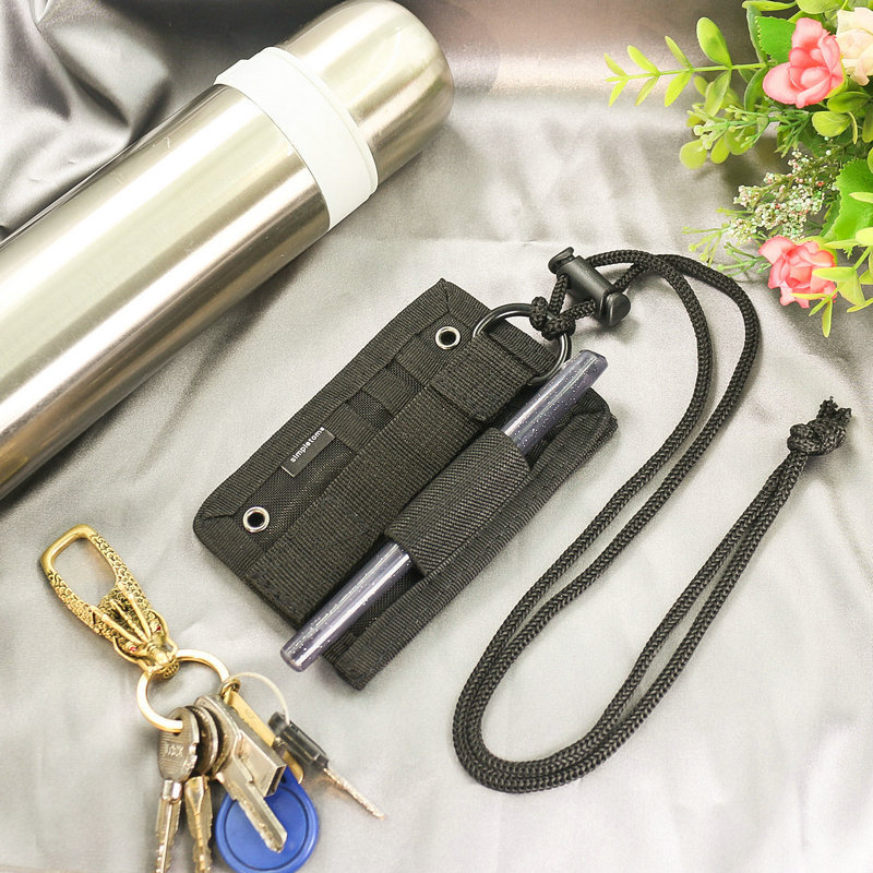 RFID Blocking ID Card Holder With Lanyard