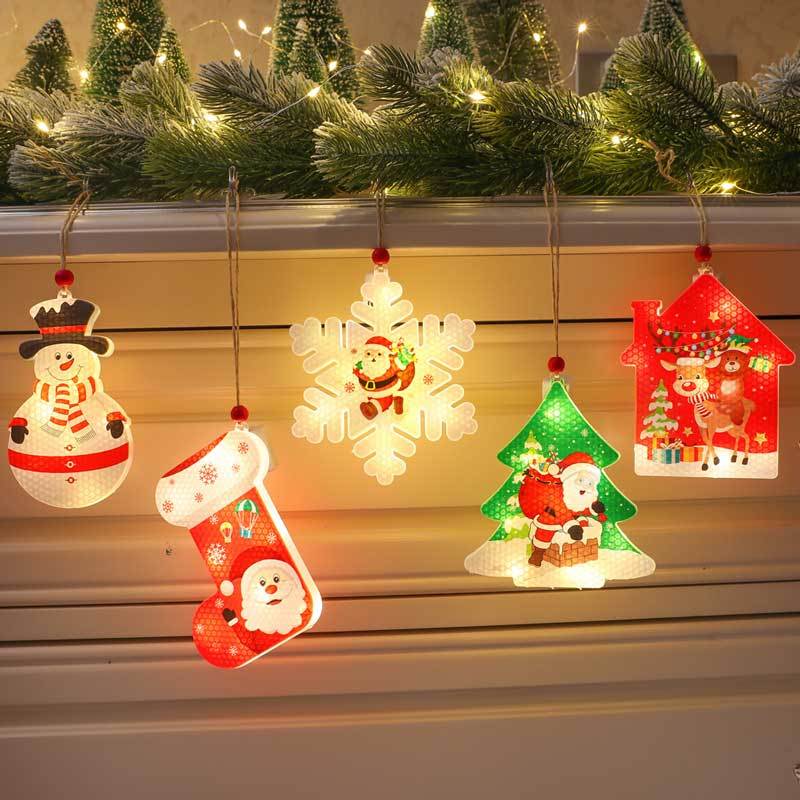 Christmas Tree Ornaments Hanging Xmas Tree Decorations 6Pack