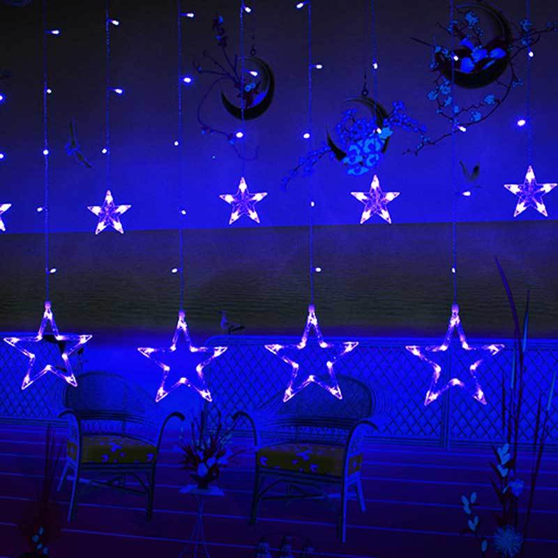 8 Lighting Modes Led Star Lights USB Powered Remote Control 2.5 x 0.9 Meters