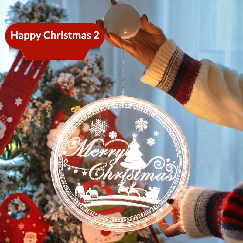 BIG LED 3D Christmas Tree Hanging Lamp Xmas Decorations Lights