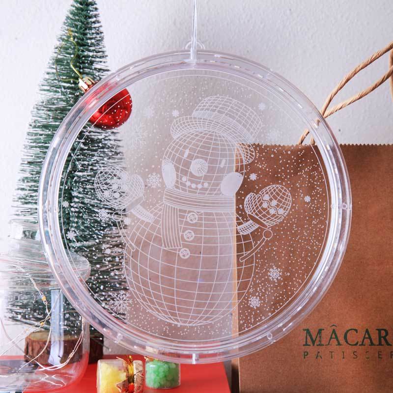 BIG LED 3D Christmas Tree Hanging Lamp Xmas Decorations Lights