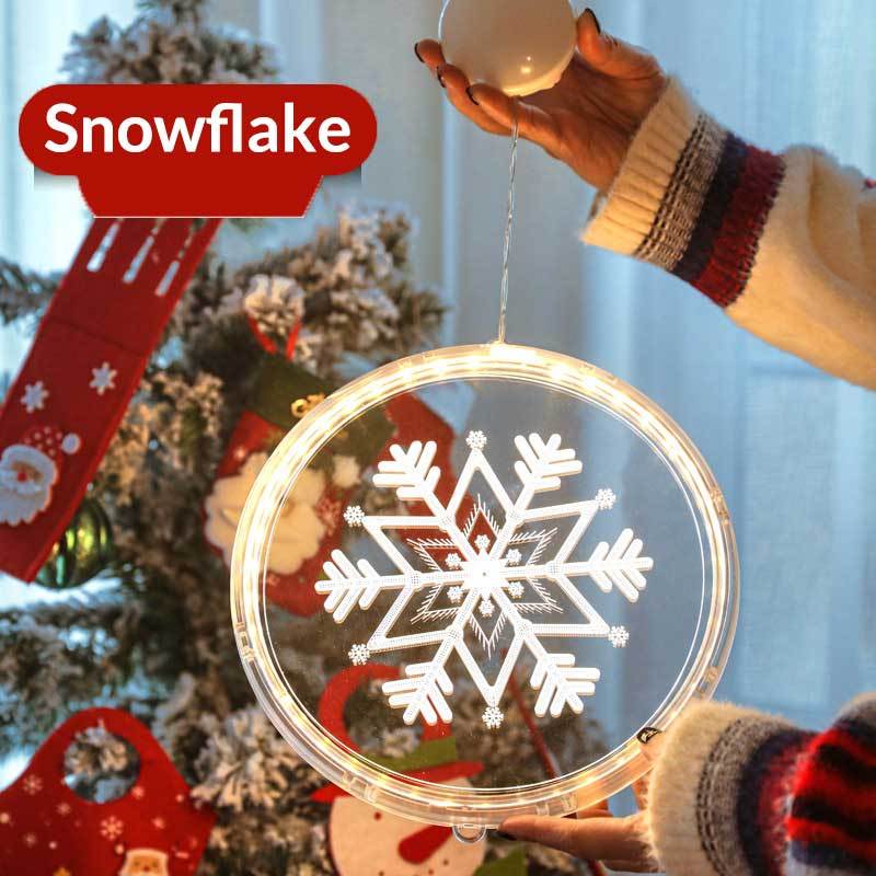 BIG LED 3D Christmas Tree Hanging Lamp Xmas Decorations Lights