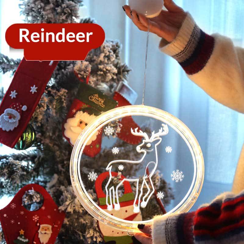 BIG LED 3D Christmas Tree Hanging Lamp Xmas Decorations Lights