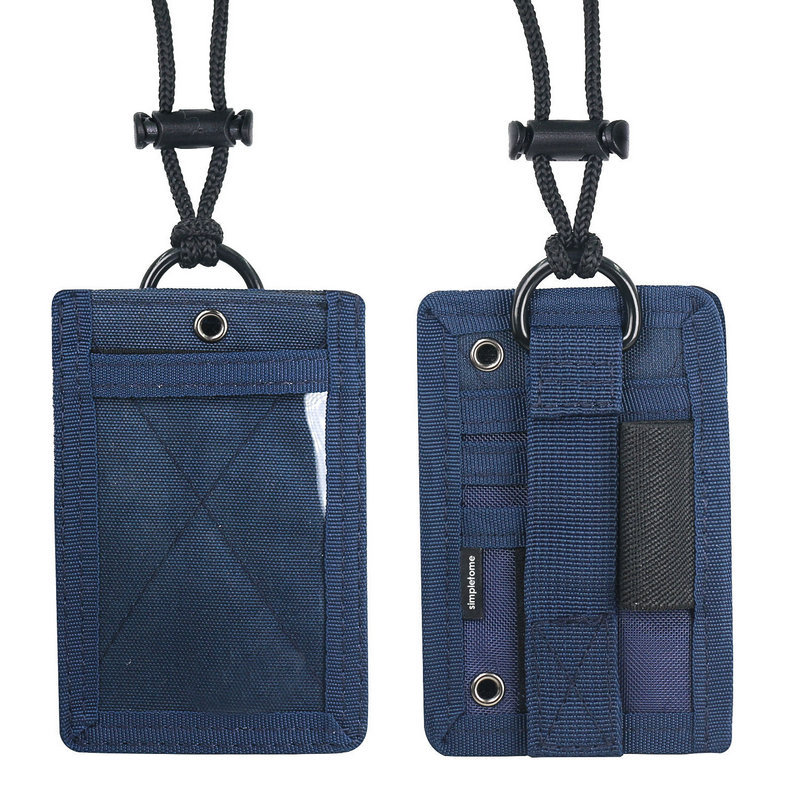 RFID Blocking ID Card Holder With Lanyard