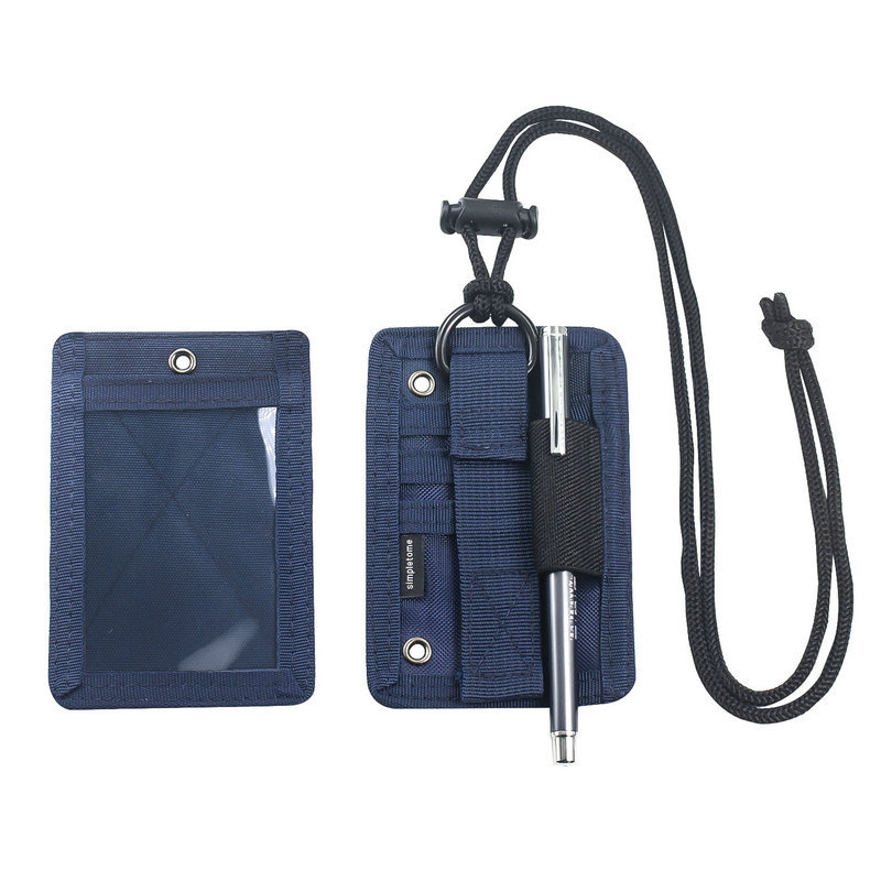 RFID Blocking ID Card Holder With Lanyard