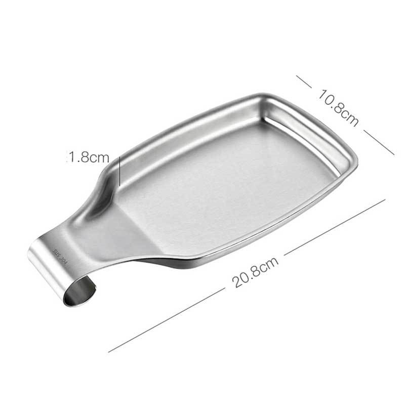 Spoon Rest Full SUS304 Stainless Steel