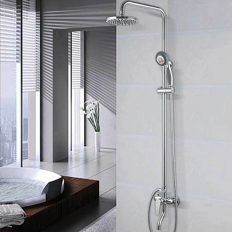 Luxury 7 SPA Spray Setting High Pressure Shower Head with 2M Hose