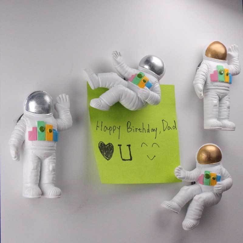 3D Lifelike Creative Fridge Magnets for Refrigerator Office Whiteboard Home Decoration 4Pack