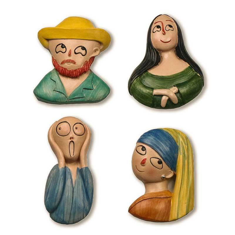 3D Lifelike Creative Fridge Magnets for Refrigerator Office Whiteboard Home Decoration 4Pack