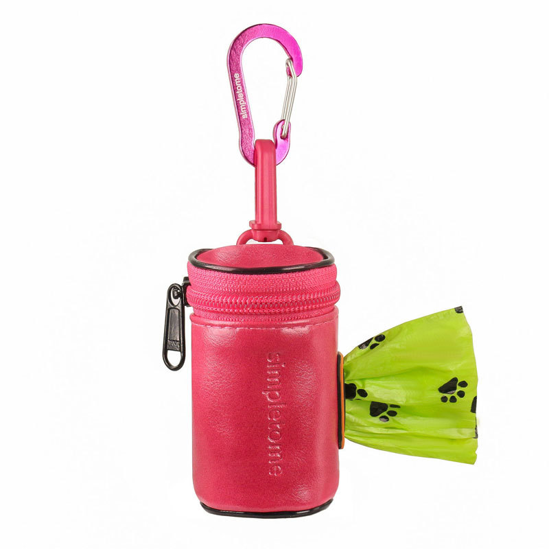 Dog Poop Bag Holder for Leash or Belt