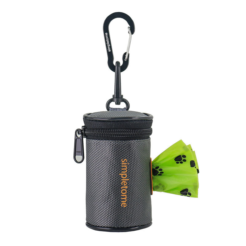 Dog Poop Bag Holder for Leash or Belt