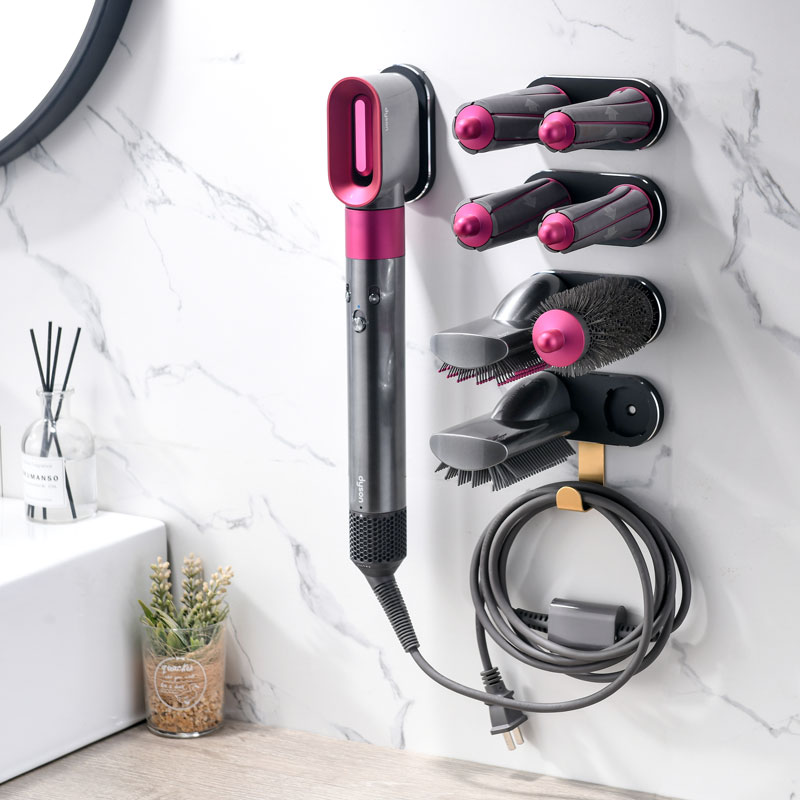 Dyson Airwrap Complete レザー収納付き simpletome 8 Slots Dyson Airwrap Complete Styler Organizer Wall