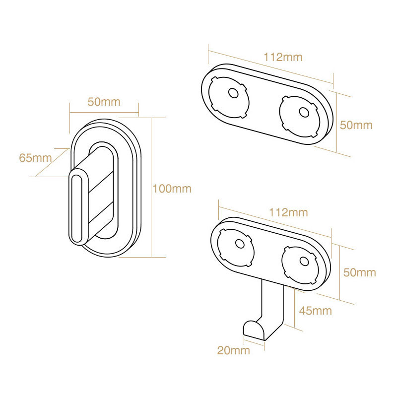8 Slots Dyson Airwrap Complete Styler Organizer Wall Mounted