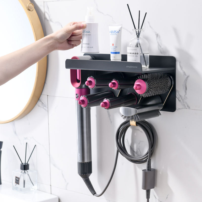 Wall Mount Storage Rack for Dyson Airwrap Complete Styler