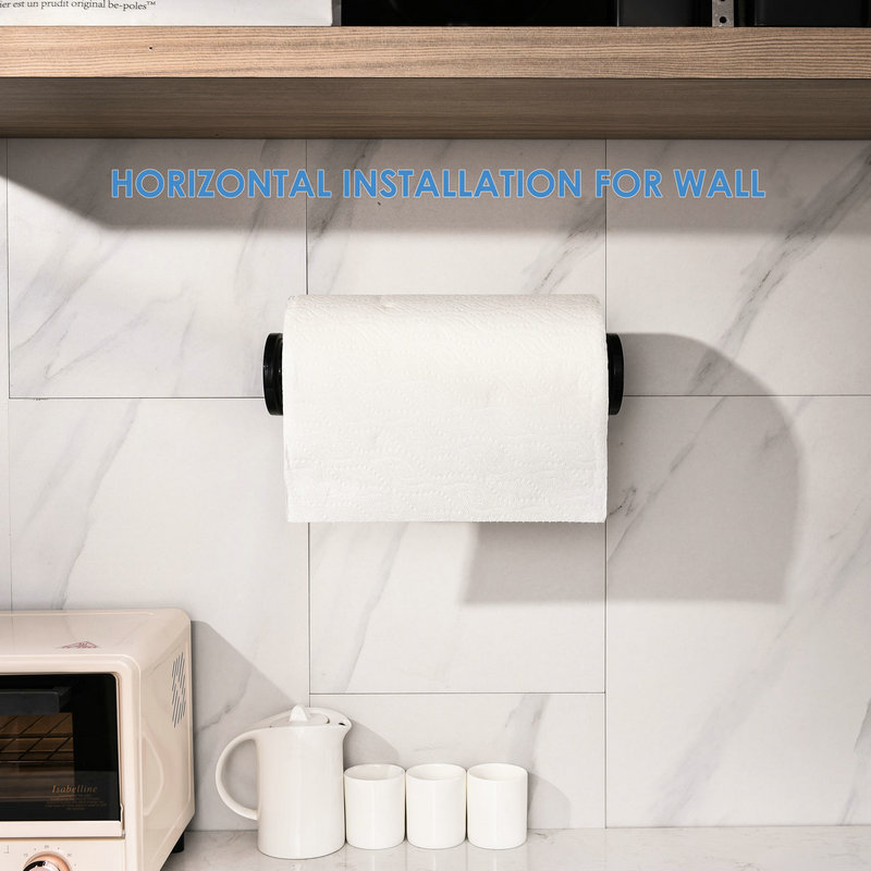 SimplyTear ONE HAND TEAR Paper Towel Holder Under Cabinet OR Wall Mount