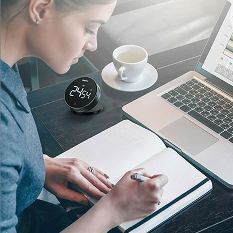 LED Display Magnetic Digital Timer for Kitchen and Working