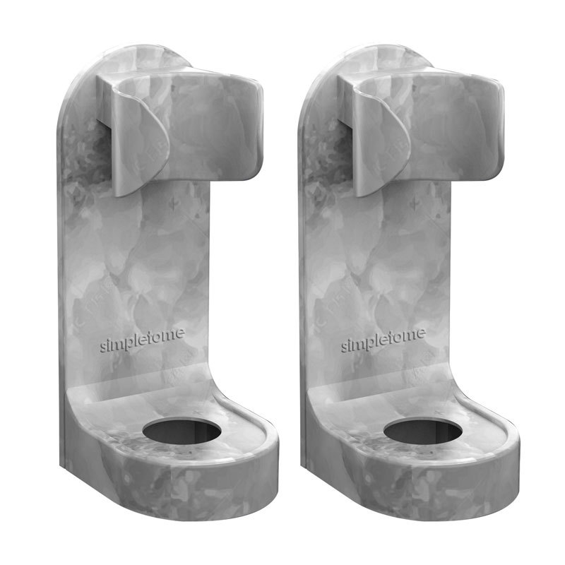 Adhesive Electric Toothbrush Holder Wall Mounted Tooth Brush Organizer 4 Pack