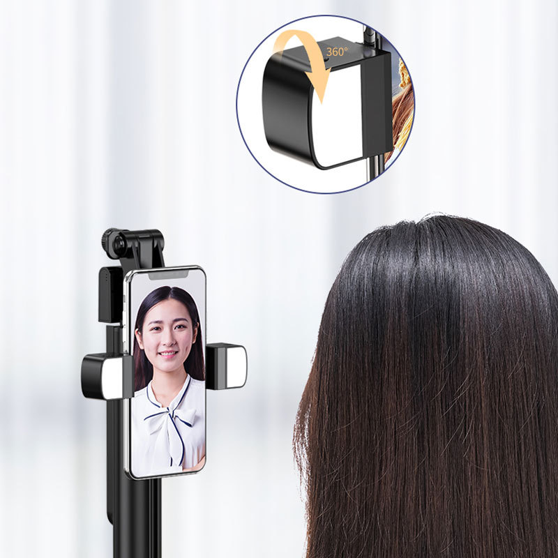67 Inch 720° Outdoor Selfie Stick Phone Tripod for Android IOS 6 In 1 Powerful Functions