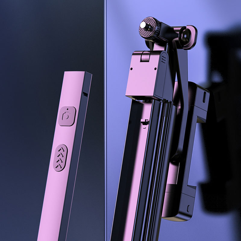 67 Inch 720° Outdoor Selfie Stick Phone Tripod for Android IOS 6 In 1 Powerful Functions