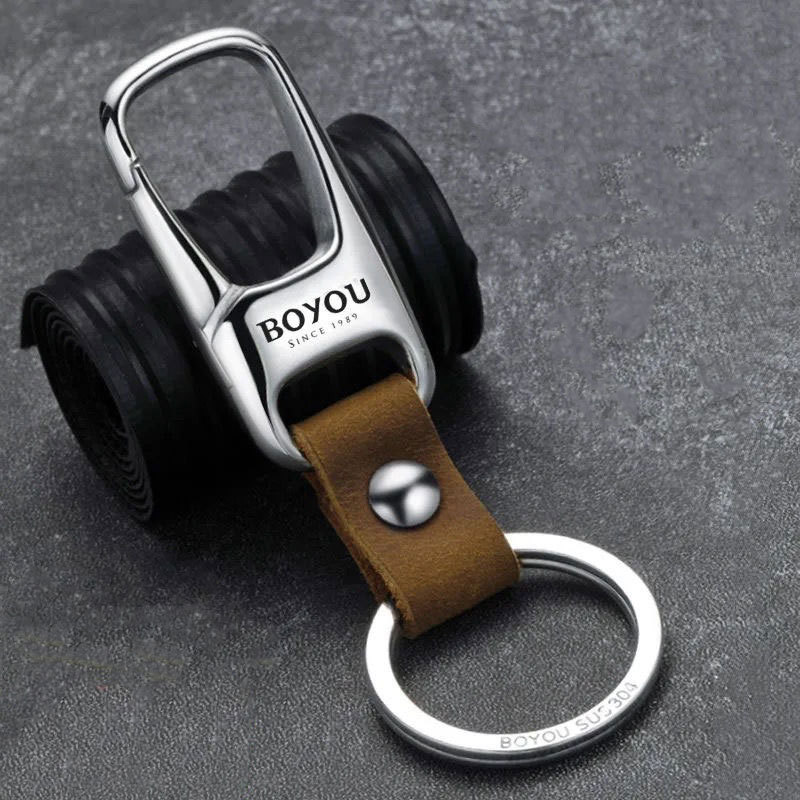 Keychain For Car Heavy Duty 316 Stainless Steel 3D Powdered Metal Process