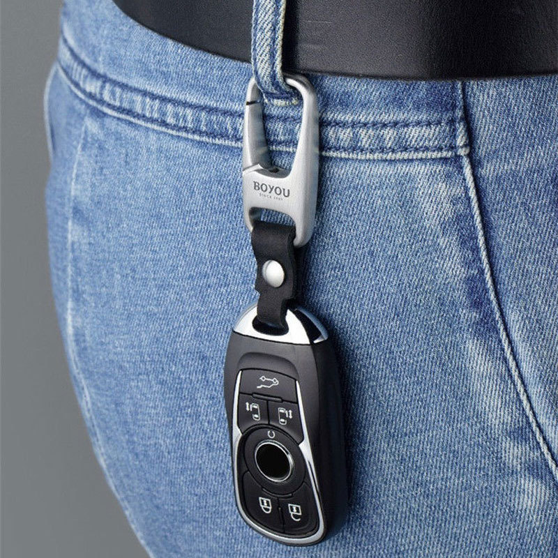 Keychain For Car Heavy Duty 316 Stainless Steel 3D Powdered Metal Process