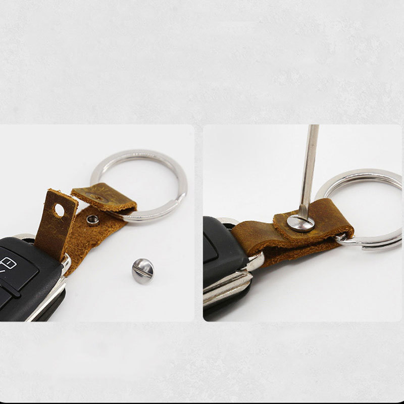 Keychain For Car Heavy Duty 316 Stainless Steel 3D Powdered Metal Process