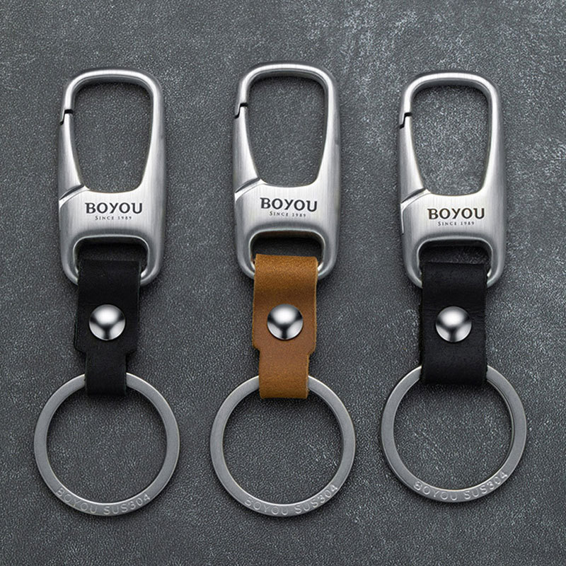 Keychain For Car Heavy Duty 316 Stainless Steel 3D Powdered Metal Process