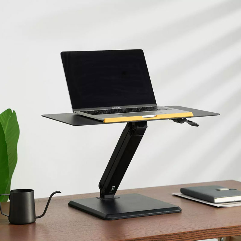 Homeworking Laptop Riser Air Pump Laptop Riser For Desk Heavy Duty Height Adjustable Up To 12 Inch