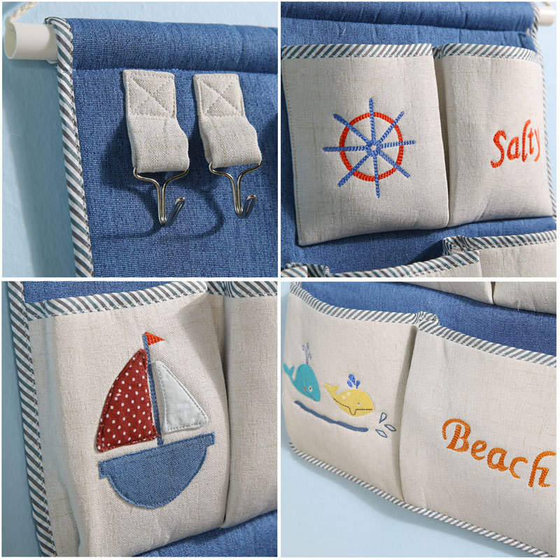 Hanging Storage Pockets Organizer Bags For Bedroom Bathroom Kitchen