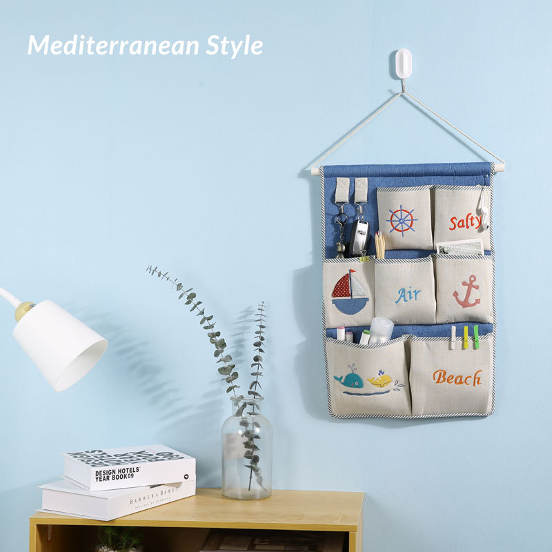 Hanging Storage Pockets Organizer Bags For Bedroom Bathroom Kitchen