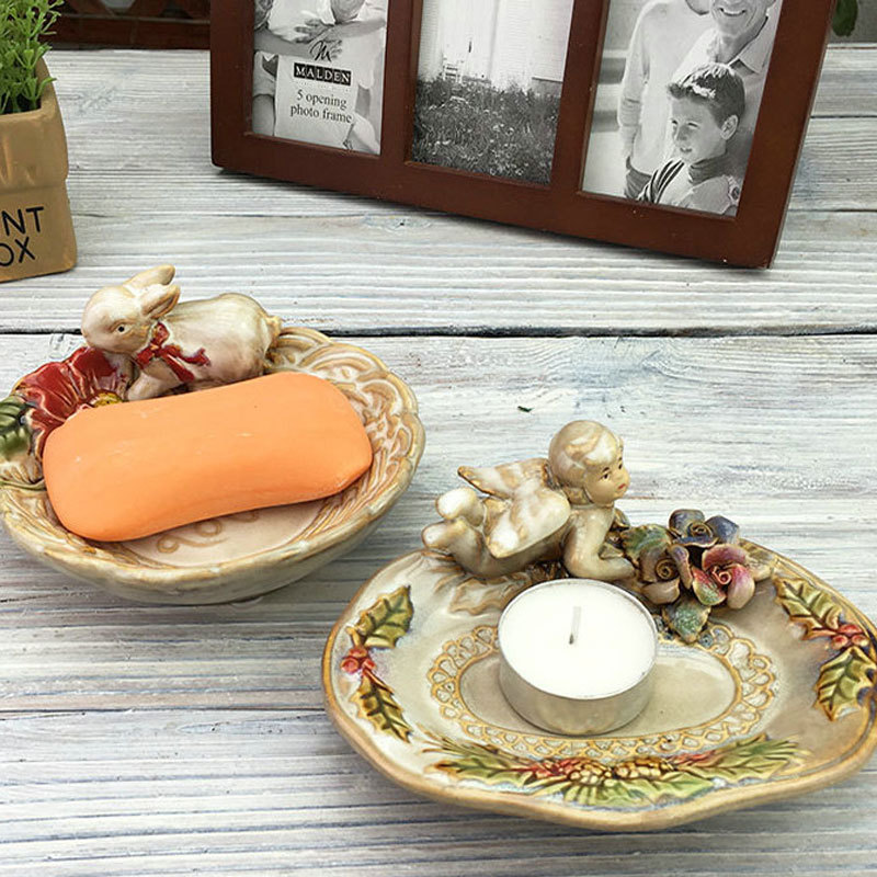 Soap Holder Ceramic Handmade Animal Series