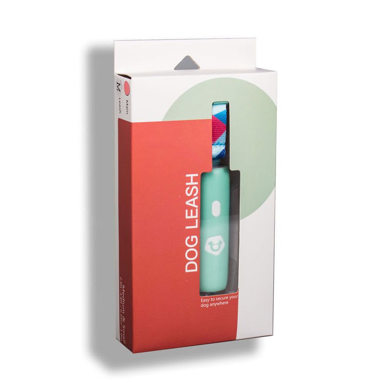 HANDS FREE Lockable Dog Leash for Small Medium Dogs with Collar