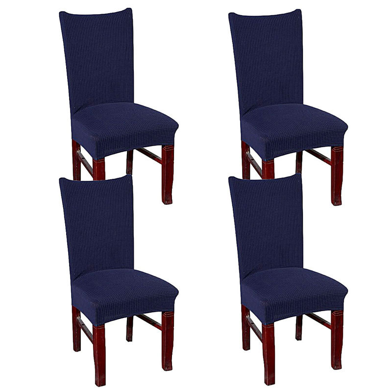 Dining Chair Cover Stretch Chair Protector Set Of 4 Free Size