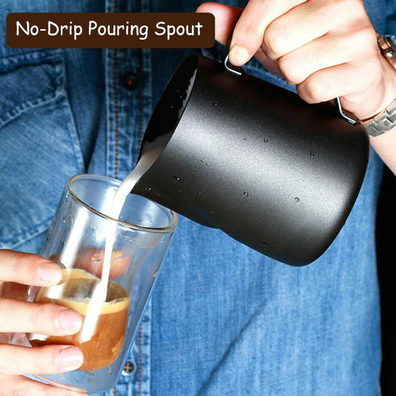 Milk Frothing Pitcher SUS304 Stainless Steel 600ml 20oz