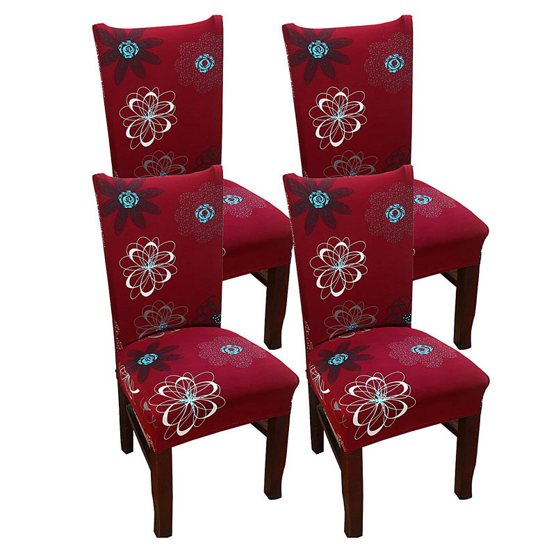 Stretch Chair Protector Cover Set Of 4