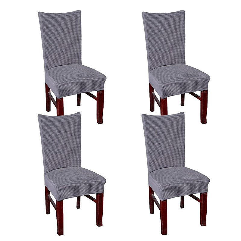 Dining Chair Cover Stretch Chair Protector Set Of 4 Free Size