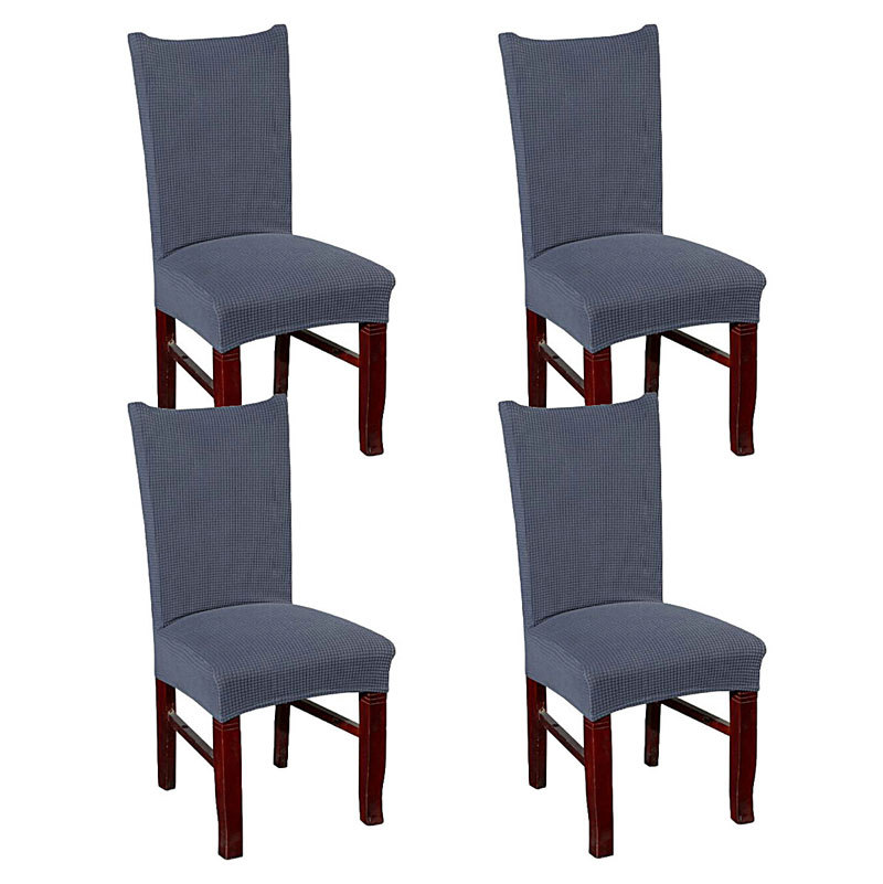 Dining Chair Cover Stretch Chair Protector Set Of 4 Free Size