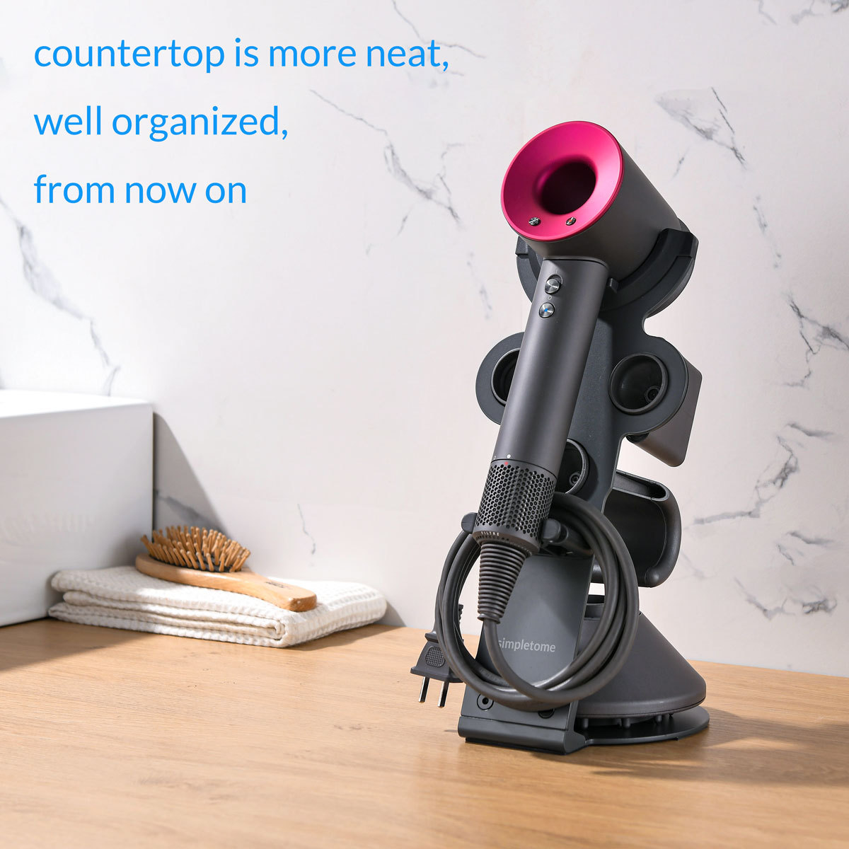 UPGRADED Hair Dryer Holder for Dyson Supersonic Hairdryer